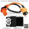 2Pcs Ignition Coil DC CDI Box Kit for Kymco SYM Vento Scooter GY6 Engine 125CC 150CC