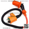 High Performance Racing Ignition Coil for GY6 50cc 150cc 125cc ATV Moped Scooter Parts with 6 Pin CDI 3 Electrode Spark Plug - Scooter Ignition Coil Moped Performance Parts by TOPEMAI - Image 2