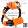 High Performance Racing Ignition Coil for GY6 50cc 150cc 125cc ATV Moped Scooter Parts with 6 Pin CDI 3 Electrode Spark Plug - Scooter Ignition Coil Moped Performance Parts by TOPEMAI - Image 4