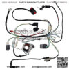 Complete Wiring Harness Kit, ATV Wire Harness for 50cc 70cc 110cc 125cc Scooter Moped Chinese 4 Wheeler Parts with Electrics Stator Coil CDI Solenoid Relay - 110cc Wiring Harness by BOOTOP - Image 3