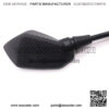 7/8" L&R Motorcycle ATV Scooter Universal Handle Bar End Rearview Side Mirrors - Image 4