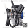 139QMB Carburetor Manifold Intake Replacement for 18mm Tao Tao 50CC Carburetor GY6 49CC 4 Stroke Scooter Moped Mini Dirt Bike ATV Ruckus Racing Kymco - Image 5