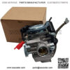 PD24J Carburetor for 4-Stroke GY6 125cc 150cc ATV Go Karts Scooter Mopeds QMJ/QMI157 QMJ/QMI152 - Manifold Intake diameter 24mm PD24J Carb