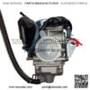 PD24J Carburetor for 4-Stroke GY6 125cc 150cc ATV Go Karts Scooter Mopeds QMJ/QMI157 QMJ/QMI152 - Manifold Intake diameter 24mm PD24J Carb - Image 2