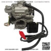 CVK New Carburetor for KYMCO Agility People Super 8 SENTO 50 4T 50CC Scooter - Image 5