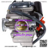 150cc Carburetor + 42MM air fliter + intake manifold for GY6 4 Stroke Hammerhead Twister 150 Go Kart Motorcycle Scooter 152QMJ 157QMI Eagle Panterra Kymco 4 Wheeler Dune Buggy Moped Scooter Par - Image 3