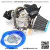 150cc GY6 Carburetor with Air Filter Intake Manifold Replacement for GY6 4 Stroke Engines Electric Choke Motorcycle Scooter 152QMJ 157QMI (with Vacuum Fuel Pump ,Hose Tube Line) - Image 5