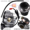GY6 150cc Carburetor 26mm for 157QMJ 1P57QMJ Engine Scooters Moped ATV Go Kart Kazuma Baja Eagle w/Air Fuel Filter Intake Manifold