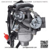 GY6 150cc Carburetor 26mm for 157QMJ 1P57QMJ Engine Scooters Moped ATV Go Kart Kazuma Baja Eagle w/Air Fuel Filter Intake Manifold - Image 3