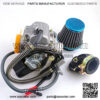 150cc Carburetor Compatible with GY6 4 Stroke Engines Electric Choke Motorcycle Scooter 152QMJ 157QMI with Air Filter Intake Manifold with Cleaning Brushes - Image 3