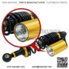 320mm Universal Motorcycle Rear Air Shock Absorbers Compatible with 150CC-750CC Karting Scooter ATV Yamaha Suzuki Honda Kawasaki - Image 5