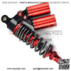 Shock Absorbers Rear Shock Universal 320mm Modified Double Gas Cylinders Rear Shock Rear Suspension Fit for ATV Pit Dirt Bike Scooter (Color : Round) - Image 2