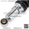 Motorcycle Shock Absorber RFY Universal 400mm 15.75" Motorcycle Air Shock Absorber Rear Suspension Fit for Yamaha Motor Scooter ATV Quad Black Motorcycle Shock Absorber - Image 2