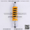 1 Piece Shock Absorber 360mm 14.2 inches Round Ends Motorcycle Replacement Universal for Scooter Atv Quad Dirt Sport Bike Go Kart Suzuki Kawasaki Yamaha Ducati Yellow - Image 2