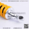 1 Piece Shock Absorber 360mm 14.2 inches Round Ends Motorcycle Replacement Universal for Scooter Atv Quad Dirt Sport Bike Go Kart Suzuki Kawasaki Yamaha Ducati Yellow - Image 5