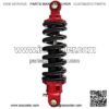Motorcycle Shock Absorber, Akozon 260mm/10 inch Motorcycle Rear Shock Absorber Damper 10" ATV UTV Scooter for motorcycle rear shocks 10 in shocks