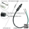 Universal Motorcycle Bike Rear Brake Light Switch with Spring Kit for Yamaha Honda Kawasaki Suzuki Quad Pit Scooter ATV Tail Light Switch - Image 3