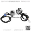 Handlebar Control Button, ABS Black+Silver Chrome Plated Waterproof Horn Switch, Motorcycles Off Road Vehicles for Electric Scooters ATV - Image 3