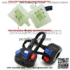 Aluminum 7/8" 22mm Left Right Handle Switch Control Assembly Set For GY6 50cc 125cc 150cc Moped Scooter - Image 2