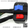 Aluminum 7/8" 22mm Left Right Handle Switch Control Assembly Set For GY6 50cc 125cc 150cc Moped Scooter - Image 3