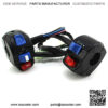 Aluminum 7/8" 22mm Left Right Handle Switch Control Assembly Set For GY6 50cc 125cc 150cc Moped Scooter - Image 5