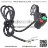 Universal 7/8" Handlebar Turn Signal Light & Horn Switch Button for Spotlight Scooter Electrombile Moped