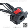 ATV Scooter Handlebar Left Turn Signal Switch Control Compatible with Honda CB 400 1300 VTEC - Image 3