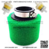 Pit Dirt Bike Green 45mm Air Filter + Fuel Filter Cleaner For 125cc 140cc 150cc Engine Carburetor ATV Quad Motorcycle Go Kart Scooter