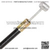 172cm 67 inch Rear Drum Brake Cable Line for 196cc 6.5 Hp Baja Heat Warrior Hensim Massimo MB165 MB200 Trail CT200U CT200U-EX BT200X Yerf-Dog Mini Bike Motorsports ATV Scooter Dirt Bike - Image 5