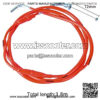 High Performance Motorcycle Throttle Cable Adjustable GY6 Scooter Throttle Cable Flat Slide Carburetor Throttle Cable Red 185CM Fit Yamaha TaoTao Kymco SYM GY6 Scooter 125 150 Moped (red) - Image 2