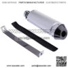 Universal ATV Motorcycle Modified Exhaust Pipe Muffler Aluminum 28mm Adapter Inlet Tail Connector for 50-125CC Scooter - Image 3