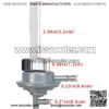 16950-KJ9-752 16950-KJ9-751 Fuel Tank Switch Petcock Replacement for CH150 CH80 NQ50 SA50 SB50 GY6 50cc 80cc 90cc 110cc 125cc 150cc 250cc 139QMB Scooter Moped Go Kart ATV Elite 250 150 80 50 - Image 5