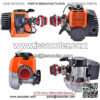 49cc 2 stroke Gas Scooter Engine With Racing Air Filter for ScooterX EVO Pep Boys Bicycle Motorized DIY - Image 2