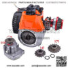 49cc 2 stroke Gas Scooter Engine With Racing Air Filter for ScooterX EVO Pep Boys Bicycle Motorized DIY - Image 3