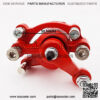 Red Rear Right Side Disk Disc Brake Caliper + Spare Brake Pads For 2 Stroke 43cc 47cc 49cc Engine Chinese Mini Pocket Dirt Bike Scooter Minimoto - Image 4
