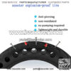 Solid Tire for Electric Scooter Xiaomi Mi m365 / gotrax gxl V2 - Image 4