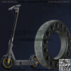 New GM Ninebot MaxG30 electric scooter 10 inch explosion-proof shock-absorbing non-inflatable solid non-slip tires
