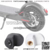 Mijia Electric Scooter Rear Fender Hook M365 Scooter Body Folding Force Hook Accessories - Image 2