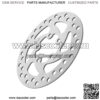 Millet M365PRO/PRO2 disc brake disc 120MM with arrow brake pads electric scooter five-hole disc - Image 3