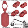 Mijia M365 Electric Scooter Silicone Kit + M365 Scooter Charging Port Waterproof Cover Dust Plug - Image 2