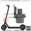For MAX G30 Hinge Bolt Repair Shaft Lock Electric Scooter Folding Buckle Kit