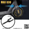 Suitable for Ninebot MAX G30 scooter accessories front wheel fork assembly Ninebot G30 front fork - Image 2