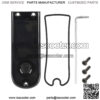 G30 Max Electric Scooter Switch Panel Bluetooth Board Display Panel Plastic Parts G30 Scooter Display