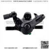 Electric scooter accessories disc brake kit disc brake brake pad holder frosted to make pad millet universal