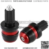Motoforti 1 Pair Motorcycle Handlebar End Plugs 7/8" 22mm Universal Aluminum Alloy Handle Bar End Plugs Caps for Motorcycle Dirt Bike Scooter Red - Image 4