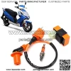Ignition Coil,Spark Plug CDI Box Kit Replacement Fits for GY6 50cc 150cc ATV Moped Scooters - Image 2