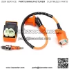 Ignition Coil,Spark Plug CDI Box Kit Replacement Fits for GY6 50cc 150cc ATV Moped Scooters - Image 4
