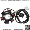 Complete Wiring Harness kit for ATV Quad 4 Four Wheelers 50CC 70CC 110CC 125CC Go Kart Dirt Pit Bikes With Electrics Stator Coil CDI Wiring Harness Solenoid Relay Spark Plug by KAKO - Image 2