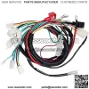 Complete Wiring Harness kit for ATV Quad 4 Four Wheelers 50CC 70CC 110CC 125CC Go Kart Dirt Pit Bikes With Electrics Stator Coil CDI Wiring Harness Solenoid Relay Spark Plug by KAKO - Image 3