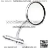 Motorcycle End Bar Mirror 7/8'' 22mm Universal Foldable Motorbike Side Mirror (silver) - Image 2